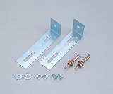 〔アズワン〕ステンレス収納庫 壁用固定金具セット SFS-K 1セット（2個入り）0-5223-15 '3276