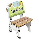 Fantasy Fields - Sunny Safari Animals Thematic Kids Time Out Chair | Imagination Inspiring Hand Pain