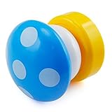 Seliyi 2pcsカラフルのキノコのプッシュ/タッチLED子供のベッドルームのナイトライトデスクランプ - グリーン