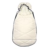 Lodger Mini Bunker Car Seat Footmuff (560 Off White) by Lodger