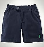 (ポロラルフローレン)POLO RALPH LAUREN ビンテージコットンハーフパンツ　2T（95cm）ネイビー [並行輸入品]
