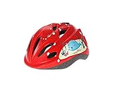 Osize キッズプリントパターンヘルメット子供のためのサイクリングのための調節可能なヘルメットヘルメット（赤）