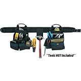 Custom Leathercraft Custom Leathercraft 2602 4-Piece Framer's Ballistic Combo, 17-Pocket [並行輸入品]
