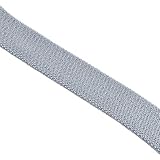 日本紐釦貿易(Nippon Chuko) のびーるカラーテープ オリゴム 20mm×1.2m グレー NOB-20MM-10 手芸用品 ゴム 平ゴム