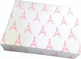 Paris in Pink Eiffel Tower Girls 3pc Sheet Set Twin [並行輸入品]