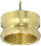 Dixon G300-DP-BR ASTMC 38000 Forged Brass Global Type DP Cam and Groove Hose Fitting, Dust Plug, 3 b