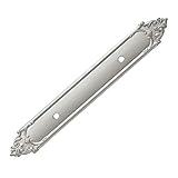 サテンニッケルソリッド真鍮3 " CCキャビネットハンドルプル背面プレートf410からBELWITH