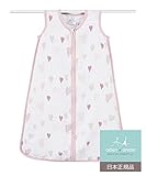 aden + anais (エイデンアンドアネイ) 【日本正規品】 クラシック スリーピング バッグ (スリーパー) heart breaker sleeping bag (S) 8090