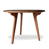 円形 ダイニングテーブル 丸型 100cm 北欧 アンティーク 丸テーブル 木製 天然木 3人用 カフェ風 テーブル ラウンドテーブル オシャレ モダン