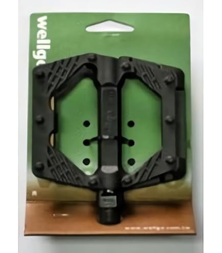 Amazon | Wellgo WPD - 95B Clipless pédales/Clip Noir/Argent