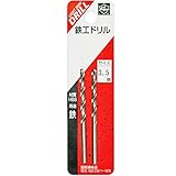 ライト精機 Super 鉄工ドリル 2本入 3.5mm (金属・金工)