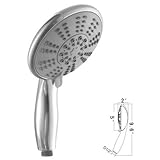 Ana Bath hs5450 5インチ5機能ハンドヘルドシャワー、PVDブラッシュニッケル仕上げ