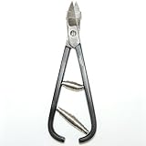 Mazbot French Style Curved Metal Shears with Spring [並行輸入品]
