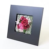 A plus floral art プリザーブドフラワー ブラックフレーム アレンジ Heart ハート 和風 正月飾り 玄関 壁掛け インテリア ギフト お祝い 和モダン