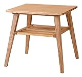 天然木 北欧スタイル ソファダイニング (Milka) (サイドテーブル 単品) ナチュラル