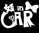 姫 IN CAR /BABY IN CAR/ベイビーインカーステッカー/かわいい姫インカ―ステッカー♪　HIC-HW