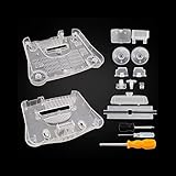 NORMICHIC N64 保護シェルケース 用于Nintendo 64ゲームコンソール用 半透明ハウジングカバー ゲームアクセサリー (透明ホワイト)