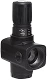 Dixon R17-A00R Norgren Series Regulator without Gauge, 1 Size, 400 SCFM, 1-1/4 Port Size, 5-125 PSI 