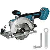 アルチザンツール 【日本ブランド】充電式マルノコ 5インチ 125mm AT-CS02B 左勝手 海外仕様 ブラシレスモータ 2,800min-1（回転/分）最大切り込み深さ0～30mm マキタ18Vバッテリー BL1860 BL1850 BL1840 BL1830 BL1860B BL1850B BL1840B BL1830B など対応 バッテリー別売 マキタ互換品