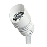Kichler Lighting 16201WHT30 Design Pro LED 120V 12.5W 3000K 35-Degree Landscape Flood Light Accent F