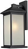 Z-Lite 547B-BK One Light Outdoor Light by Z-Lite Lighting [並行輸入品]