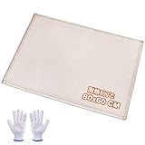 Supchamp スパッタシート 焚火台シート 60cm×80cm 耐熱 防炎 耐火 不燃 溶接 ガラス繊維 ストーブシート コンパクト 軽