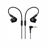 オーディオテクニカ インナーイヤーヘッドホン ブラック ATH-LS50 BK