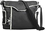 Wallaboo Nappy Changing Bag, Stylish & Durable Faux Suede, Included Changing Pad, Bottle Case, Acces