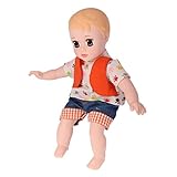 Lovoski 初期学習 可愛い　ぬいぐるみ　ビニール ドール　ボーイ 　 幼児　子供　 睡眠 おもちゃ 　贈り物