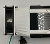 Tesla P40 P100 V100 K80 M40 ブロワーファンアダプターキット - 標準80mmファンに適合