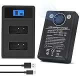 デュアルUSB LP-E 17カメラバッテリー充電器LC-E 17 C 2個同時充電可能キヤノンEOS M 3、M 5、M 6、Rebel T 6 i、Rebel T 6 Rebel T 7 i、Reber SL 2150 D、200 D、750 D、760 D、77 D 800 D Kiss X 8 i、8000 D Mark II/BG-E 18/EOS RP LC-E 17 C充電器互換