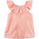 Carter's(カーターズ) ラッフルタンク ピンク トップス半袖Tシャツ 7歳【並行輸入】