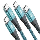 USB Type C ケーブル【1m/2本セット】 PD対応 65W急速充電 Sweguard USB-C to USB-C ケーブル タイプc 充電 iPhone 17/16/15 Pro Max,iPad Pro/Air/mini6,MacBook,Samsung Galaxy S26/S25/S24/S23/S22/S21,Sony,Xiaomi,Pixel等Type-c機種対応(グリーン)