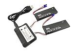 2 個 7.4V 2700mAh 10C バッテリー Hubsan H501S X4 H501C H501A H501M H501S W H501S pro 4 軸航空機空中カメラ UAV スペアパーツ