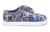(トムス)TOMS NAVY CAMO COTTON RIPSTOP TINY TOMS PASEO SNEAKERS (T9(16cm), CAMO)