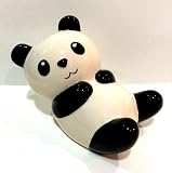 セラミックパンダPiggy Coin Bank Money Bank aprox.サイズ2.5 X 5インチ