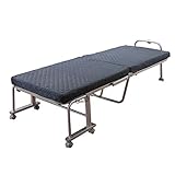 折りたたみベッド コンパクトタイプ 14段階リクライニング ネイビー