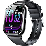 スマートウォッチ【2025進化モデル】iPhone対応&アンドロイド対応 1.9インチ業界HD大画面 通話機能付 SMS/Line通知 Bluetooth通話機能 薄型軽量 スポーツウォッチ バンド交換可能 Smart Watch 音楽再生 活動量計 多機能スマートウォッチ 多種類運動モード IP68生活防水 メッセージ通知 腕時計 天気予報 レディース メンズ 多種類文字盤