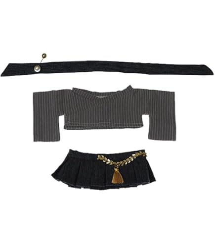 Amazon.co.jp: 20cm人形の服 ぬいぐるみ用 和服 スカーフ 羽織 袴 3点