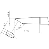 白光(HAKKO) こて先/2.8BC型 T3101BC28