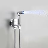 LightInTheBox節水高圧力製LEDビデスプレーハンドヘルドBidet forトイレ、クロム