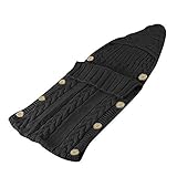 ベビー用寝袋 赤ちゃん用おくるみ 布団 ニット製 ボタン付き 肌触りいい 記念撮影 ギフトにも大人気 hibote