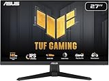 ASUS TUF Gaming VG279QE5A ゲーミングモニター:27インチ、フルHD(1920x1080)、146Hz(144Hz以上)、IPS、ELMB同期、1ms MPRT、ステレオスピーカー、可変オーバードライブ-ブラック