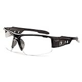 Ergodyne Skullerz Dagr Anti-Fog Safety Glasses-Black Frame, Clear Lens [並行輸入品]