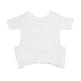 Zhhlaixing 高品質の Cute Baby Photo Photography Props Toddler Lace Conjoined Clothes 2 Colors