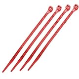 Absolute CT8100R 8-Inch Cable Tie - 100 Pieces (Red) [並行輸入品]