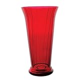 Syndicate Sales 10 1/2' Romanesque Vase, Ruby [並行輸入品]