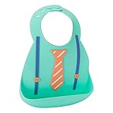 メイクマイデイ Make My Day お食事エプロン シリコン ビブ スタイ ポケット付き BB120 キッズタイ Baby Bib Derby 食べこぼし防止 よだれかけ お手入れ簡単 [並行輸入