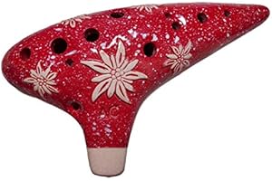 Focus Link F-AC-PSR Red Ocarina Alto C Tube Pastoral Focus Link