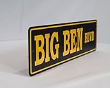 スポーツStreetsビッグベンBlvd 12ゲージAluminum Road Sign ( 18 " x 4.5 " )